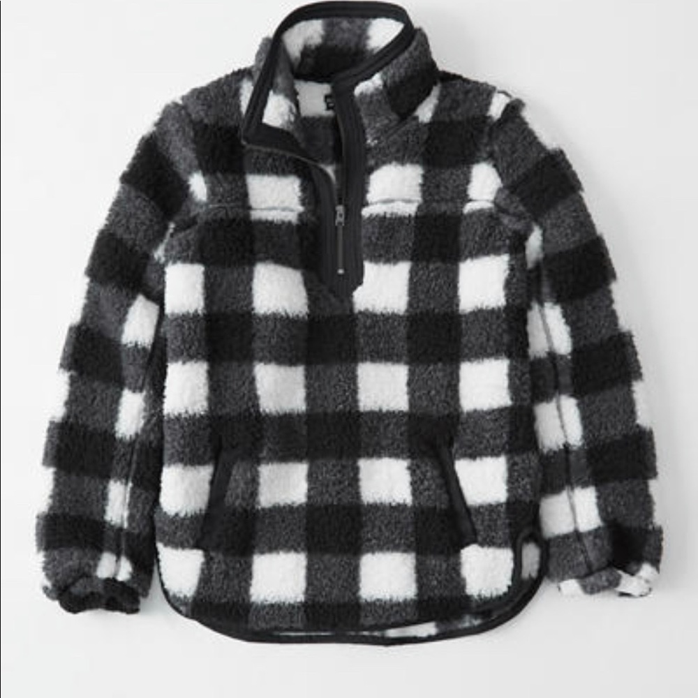 Abercrombie & Fitch Sherpa 1/4 Zip